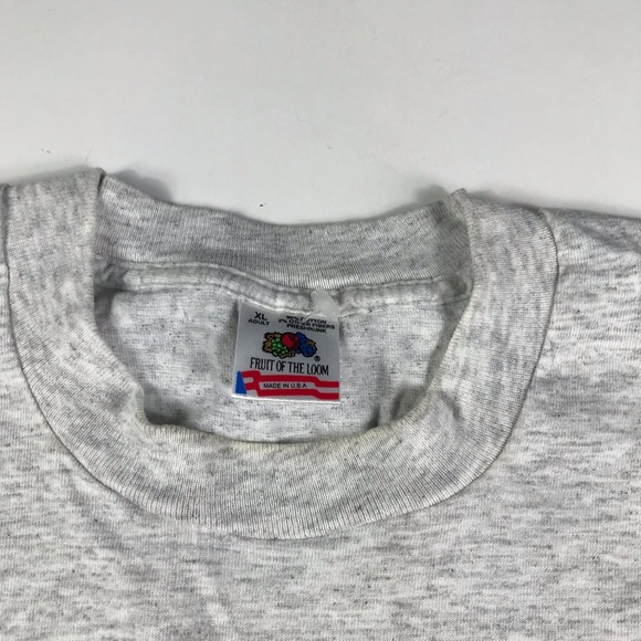 Vintage single Stitch fruit of the loom shirt XL - Picture 5 of 6